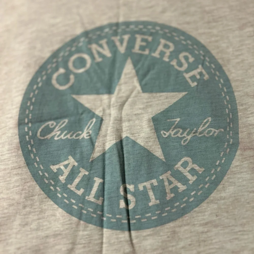 EUc Youth Converse Cropped Green Tee large